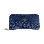 Blue Leather MCM Wallet