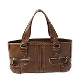 Brown Leather Marc Jacobs Tote