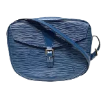 Blue Leather Louis Vuitton Jeune Fille