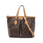 Brown Canvas Louis Vuitton Palermo