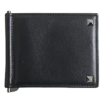 Black Leather Valentino Wallet