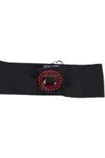 Black Fabric Dolce & Gabbana Belt