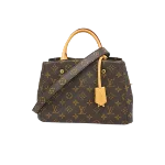 Brown Canvas Louis Vuitton Montaigne