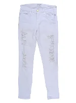 White Cotton FRAME Jeans