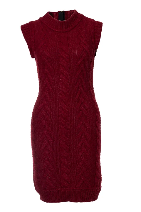 Red Wool Dolce & Gabbana Dress