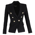 Black Wool Balmain Blazer