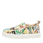 Multicolor Canvas Fendi Sneakers