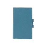 Blue Leather Hermès Agenda Cover