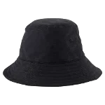 Black Fabric Burberry Hat