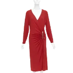 Red Viscose DKNY Dress