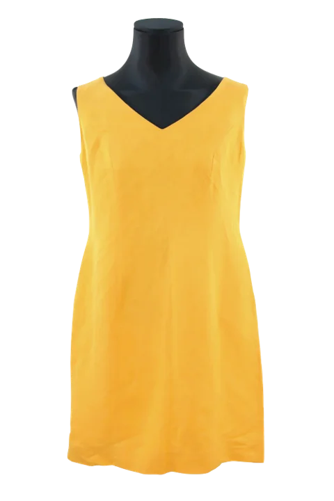 Yellow Linen Kenzo Dress