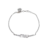 Silver Metal Miu Miu Bracelet