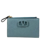 Blue Leather Valentino Wallet