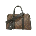 Brown Canvas Louis Vuitton Soufflot