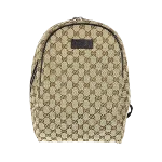 Beige Cotton Gucci Backpack