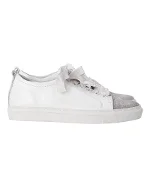 White Leather Lanvin Sneakers
