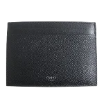 Black Leather Celine Wallet