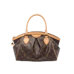 Brown Canvas Louis Vuitton Tivoli