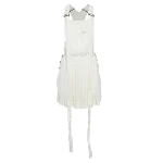 White Fabric Chloé Dress