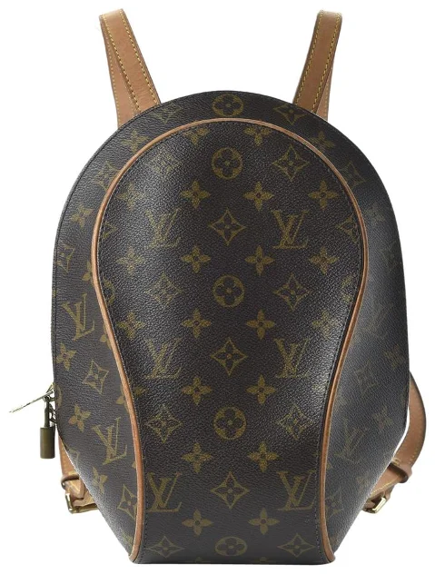 Brown Canvas Louis Vuitton Backpack
