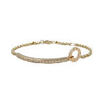 Gold Metal Piaget Bracelet