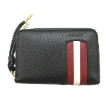 Black Leather Bally Wallet