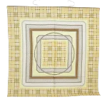 Beige Silk Burberry Scarf