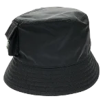 Black Fabric Prada Hat