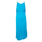 Blue Fabric Versace Dress