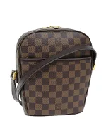 Brown Canvas Louis Vuitton Damier Ebene Bastille