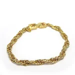 Gold Metal Givenchy Bracelet