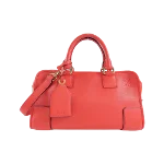 Red Leather Loewe Amazona