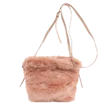 Pink Canvas Furla Shoulder Bag