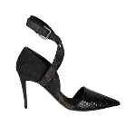 Black Leather Brunello Cucinelli Heels