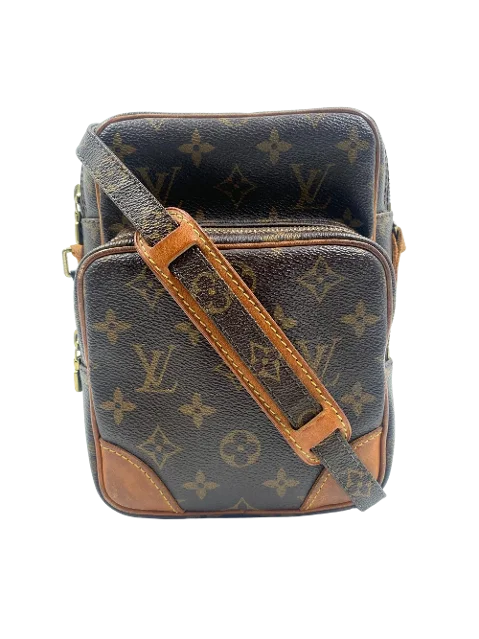 Brown Coated Canvas Louis Vuitton Amazone