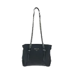 Black Canvas Prada Tote