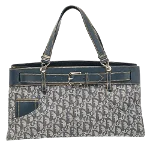 Grey Canvas Dior Tote