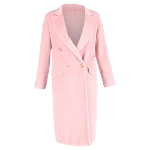 Pink Wool Max Mara Coat