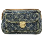 Blue Denim Louis Vuitton Bumbag