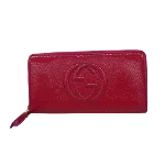 Pink Leather Gucci Wallet