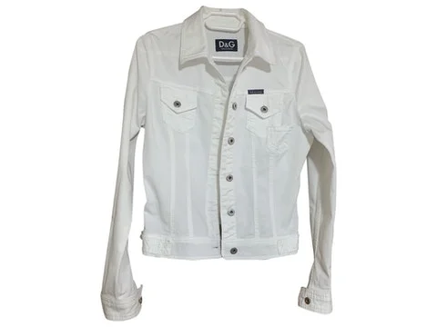 White Cotton Dolce & Gabbana Jacket