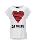 White Cotton Moschino Top