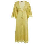 Yellow Fabric Loro Piana Dress