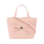 Pink Leather Salvatore Ferragamo Tote