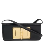 Black Leather Tom Ford Clutch