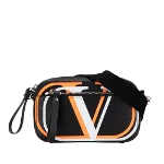 Black Leather Valentino Belt Bag