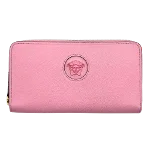 Pink Leather Versace Wallet
