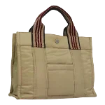 Beige Nylon Burberry Handbag