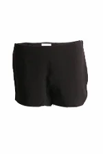 Black Silk Celine Shorts