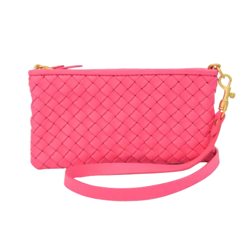 Pink Leather Bottega Veneta Shoulder Bag